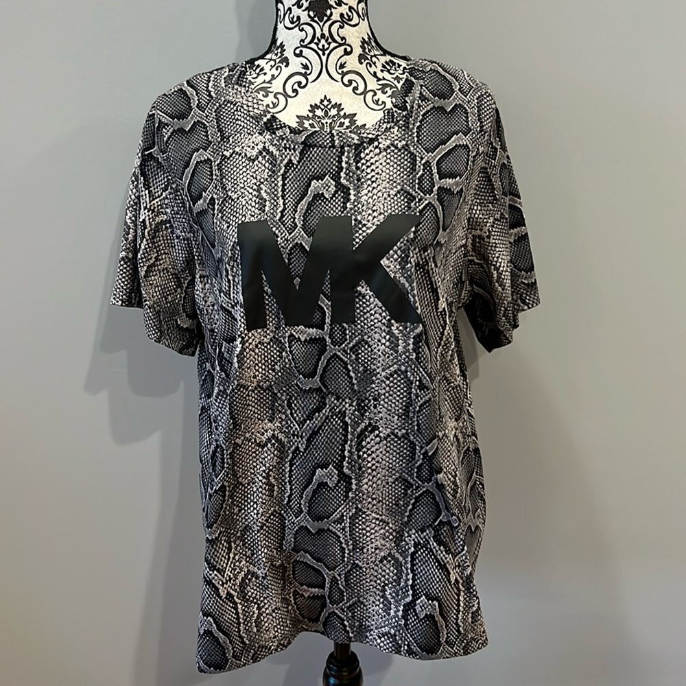 Michael Kors snakeskin T-shirt